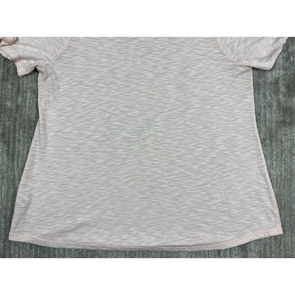 Cato Shirt Womens 14/16w Pink Semi sheer Shortsleeve Casual - Picture 8 of 10